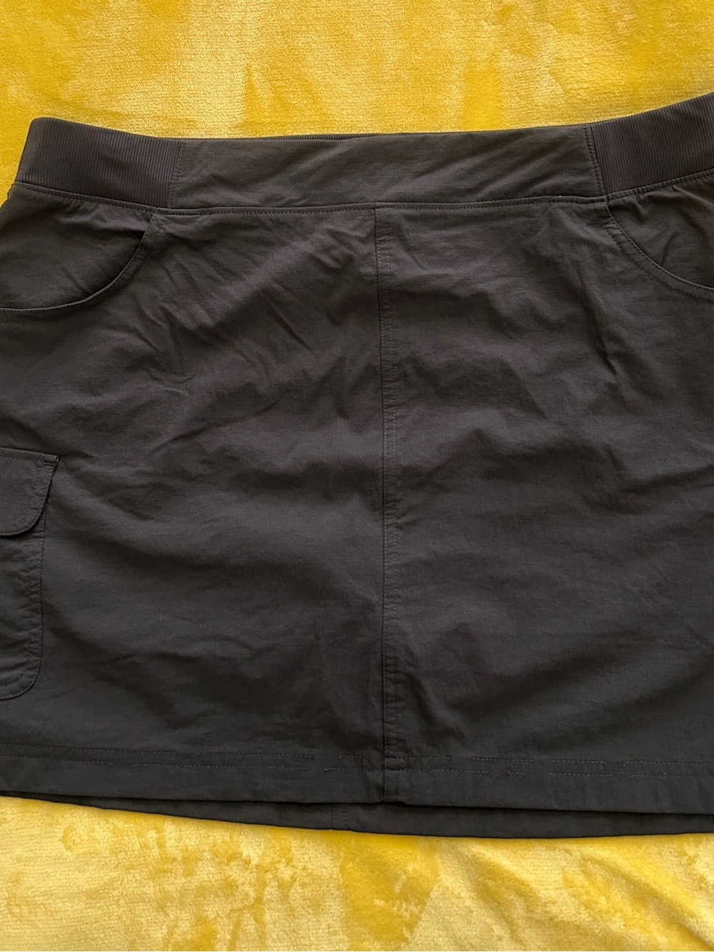 Eddie Bauer Black Athletic Skort with Side Pocket